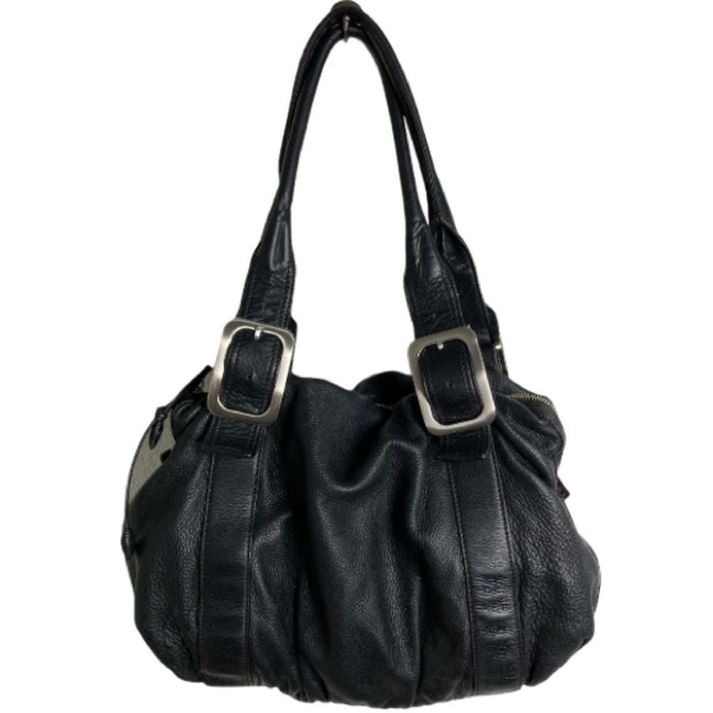 Cole Haan Black Leather Hobo Bag